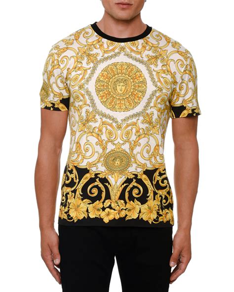 men versace t shirts|versace t shirt men's price.